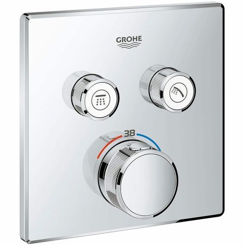 GROHE Smartcontrol Thermostat mit 2 Absperrventilen Unterputz Set A42